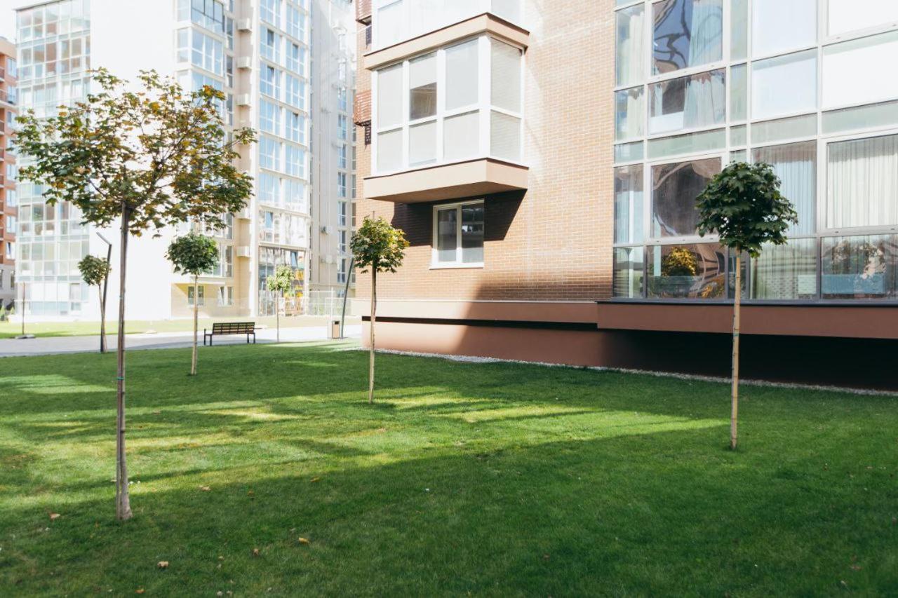 Vodogray Luxury Apartments With Underground Parking Елітний Житловий Комплекс 切尔诺夫策 外观 照片